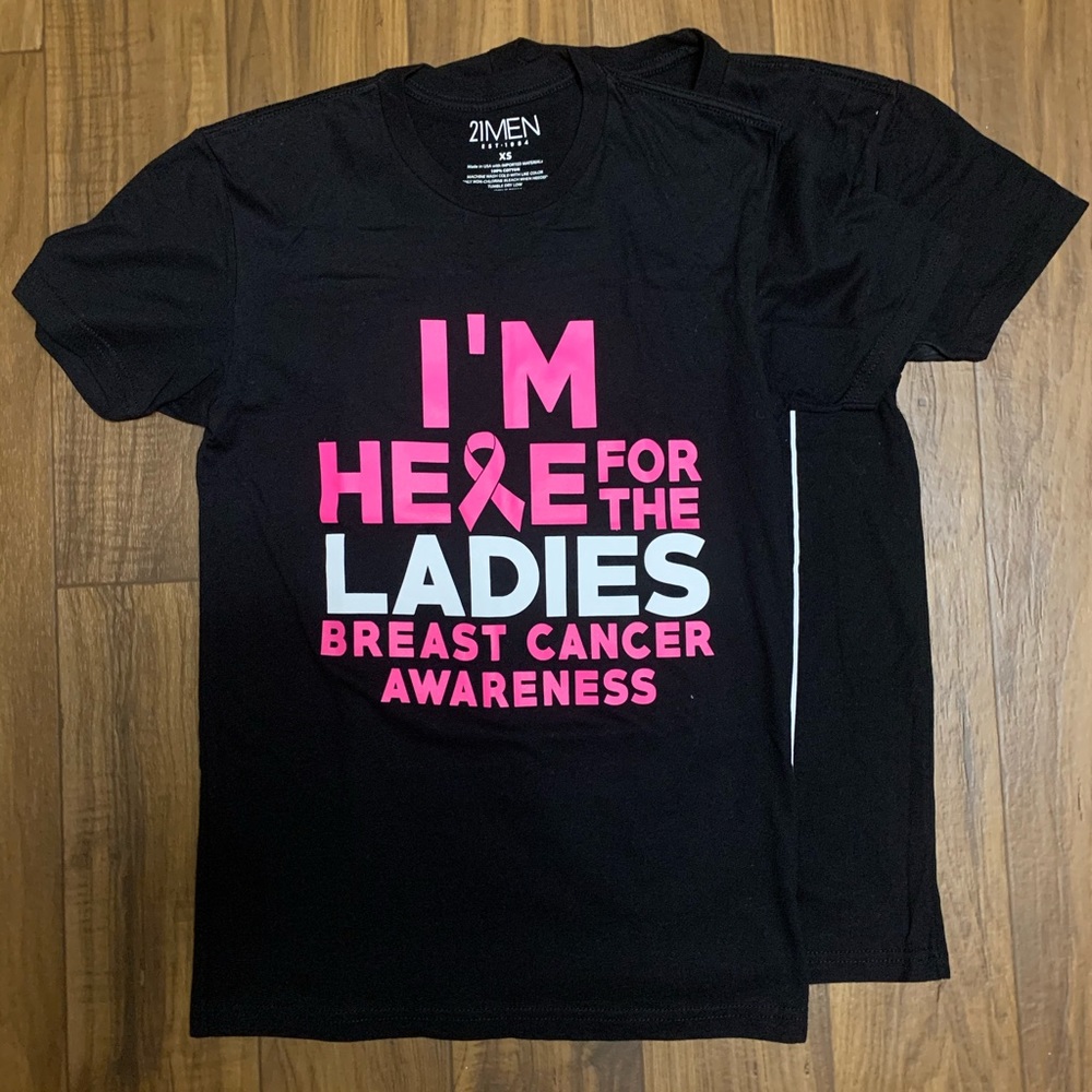 2 Breast Cancer Awareness t-shirt tee XS